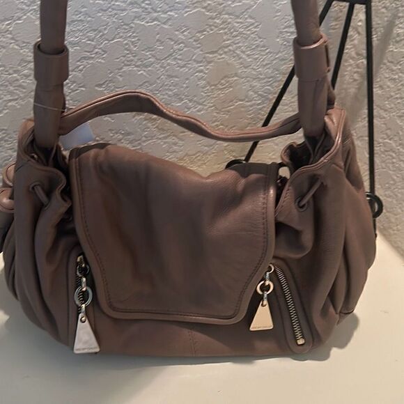 See By Chloe Large Shoulder Bag Dark Brown Soft Leather Multipocketed Carryall - Picture 14 of 16